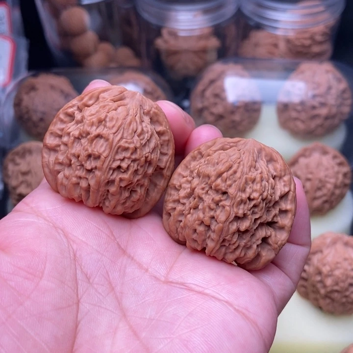 文玩核桃把件37南疆石