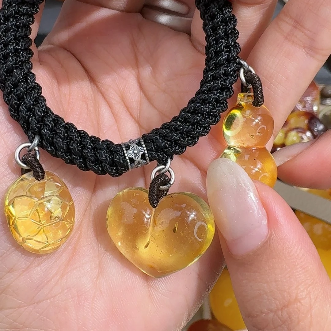 琥珀未镶嵌裸石我