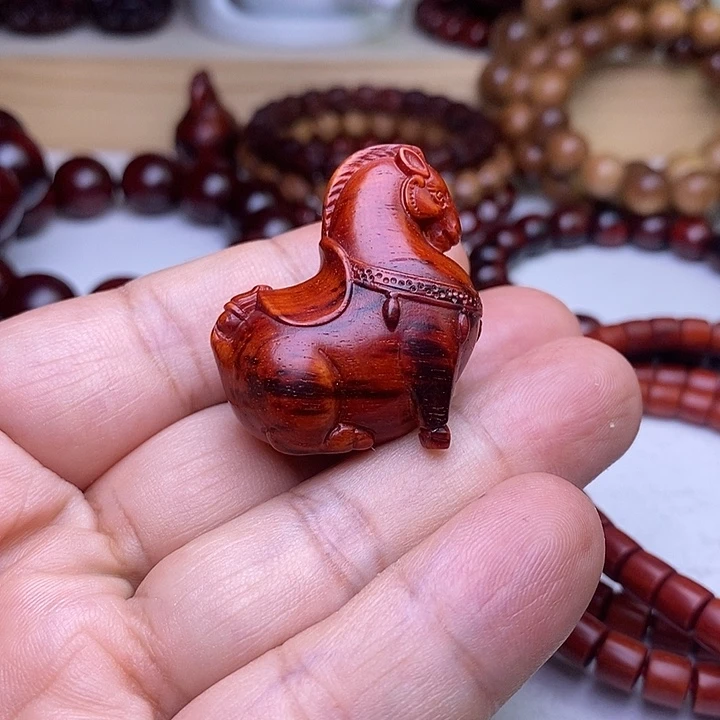 手串/手链檀香紫檀（小叶紫檀）马年必备小唐马