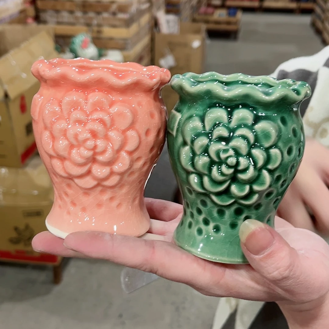 【闪购商品】陶瓷福利品凑满10元发货陶瓷花盆