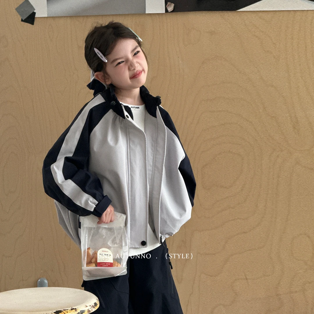 现货「UNO AUTUNNO」【另一种我】冲锋料女中大童冲锋衣外套GQ1586