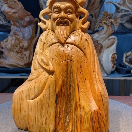 柏木（崖柏）根雕摆件