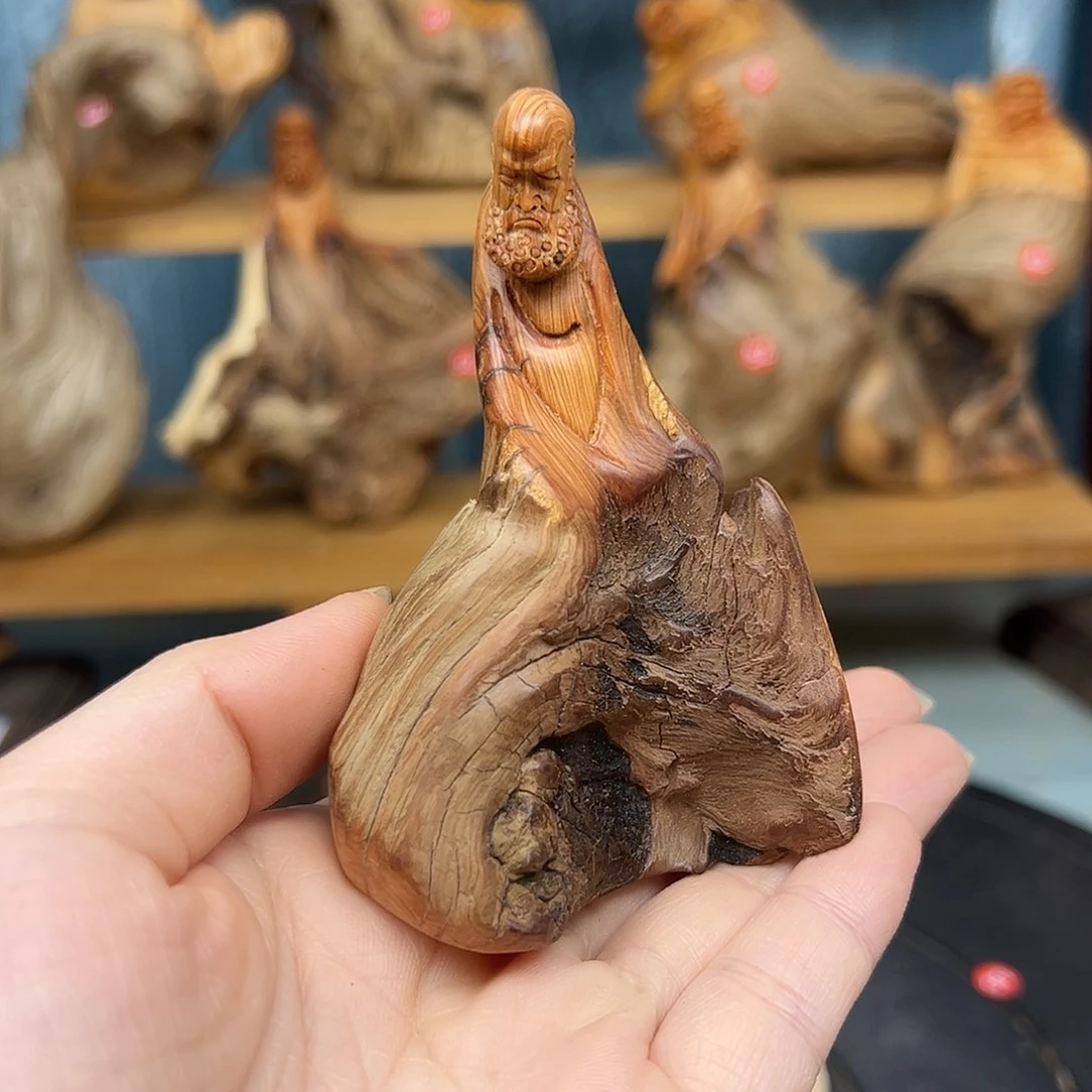 木崖柏木摆件手把件手把件