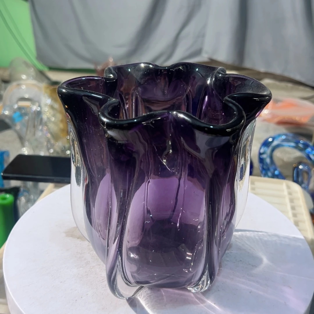 高 18 轻奢琉璃花器微瑕福利