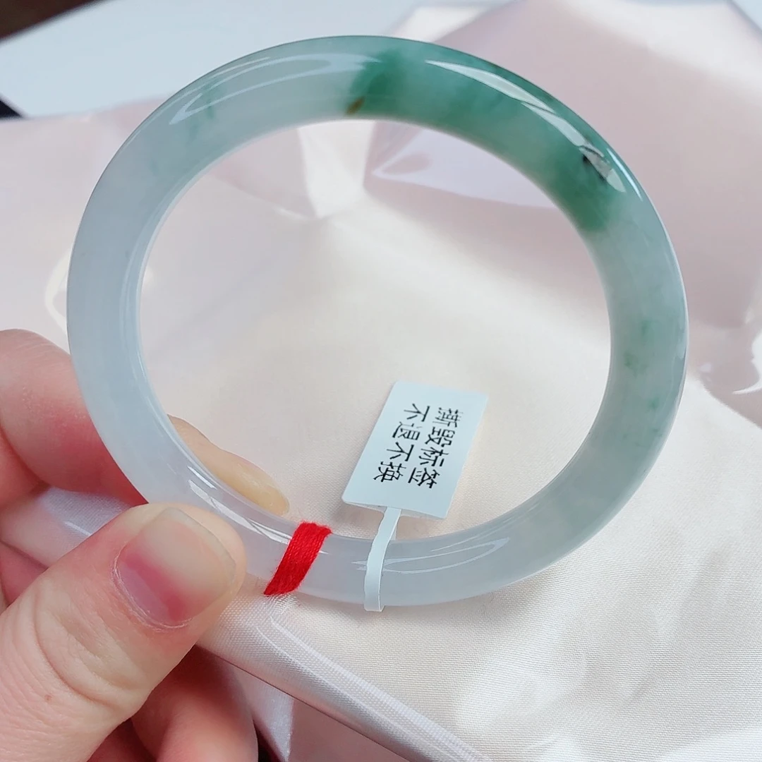 翡翠未镶嵌手镯天然翡翠A货