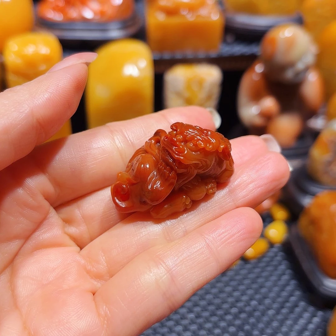 田黄石仙**君石雕石雕石雕