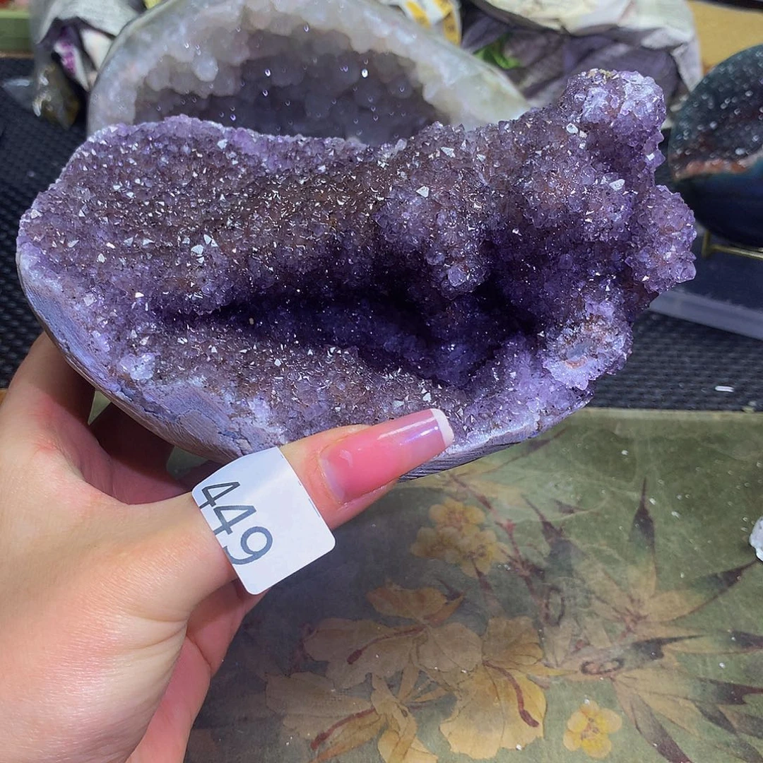 紫晶大型摆件（非配饰）未镶嵌