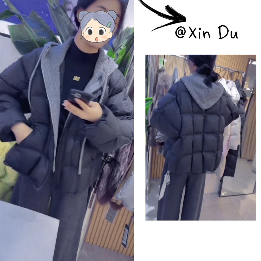 2025秋冬季新款时尚显瘦气质女士网红洋气棉服百搭款D25145