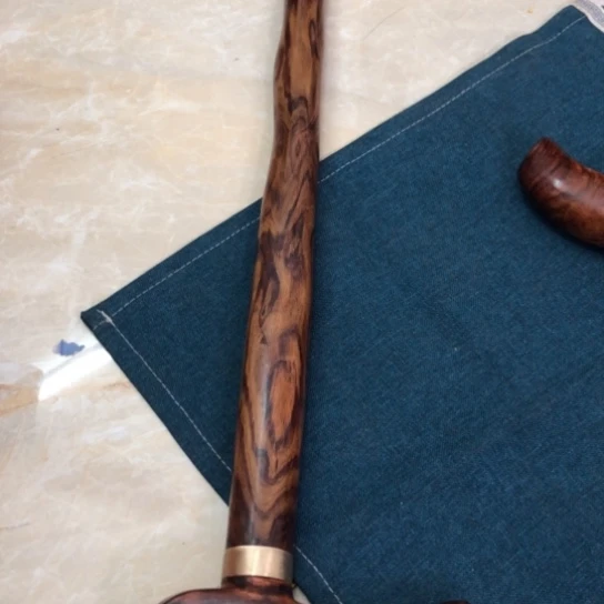 明***天黄花梨/降香黄檀拐杖