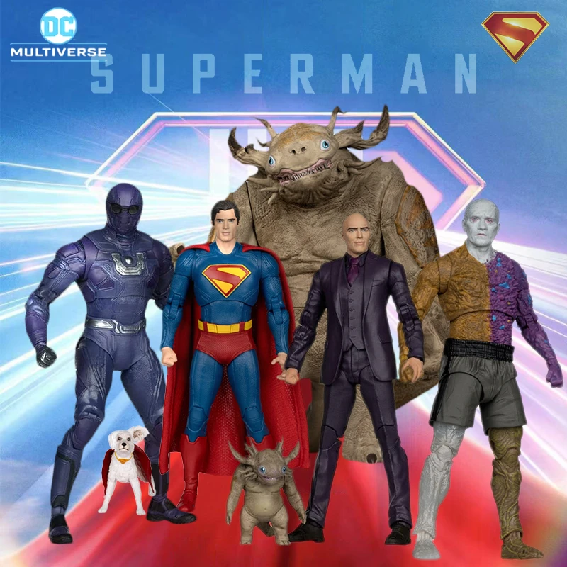 【电影爆款】电影超人手办麦克法兰正版可动人偶玩具1/10卢瑟元素人