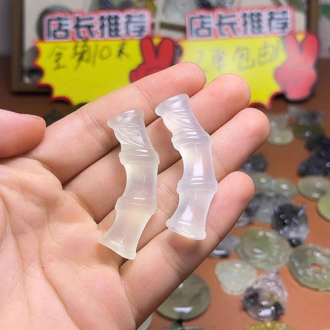 蛇纹石玉合金颈饰