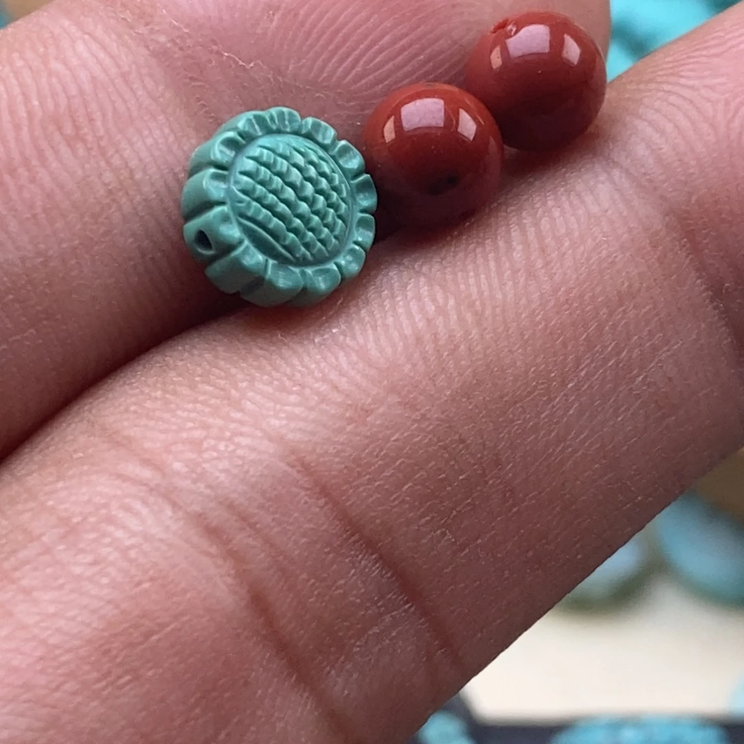 小***爷未镶嵌南红玛瑙珠宝半成品