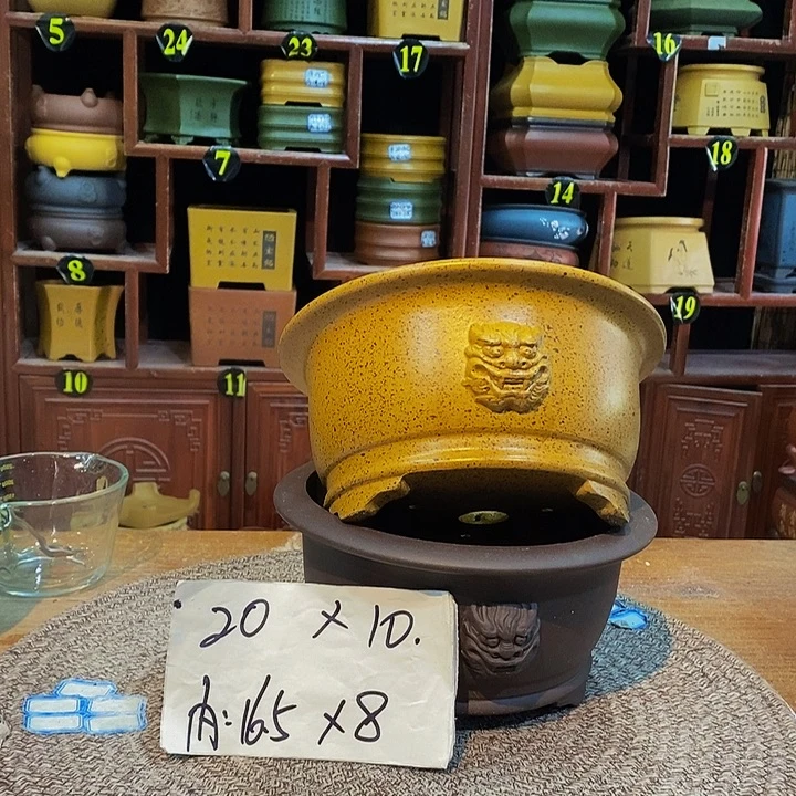 紫砂花盆紫砂花盆