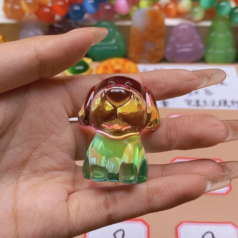 【闪购商品】玛瑙/玉髓车挂合金小*果