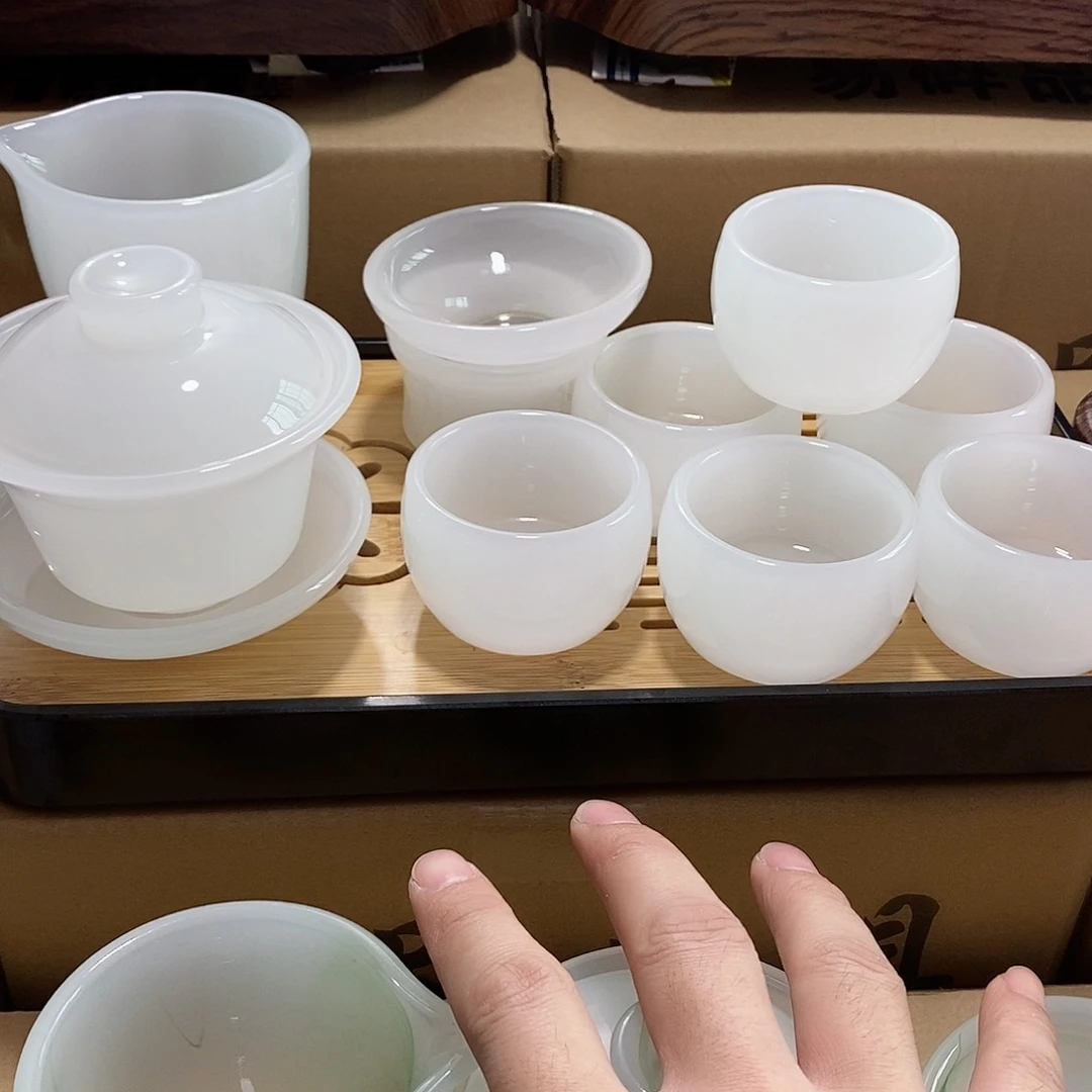 杯高端琉璃茶具 无礼盒无茶盘