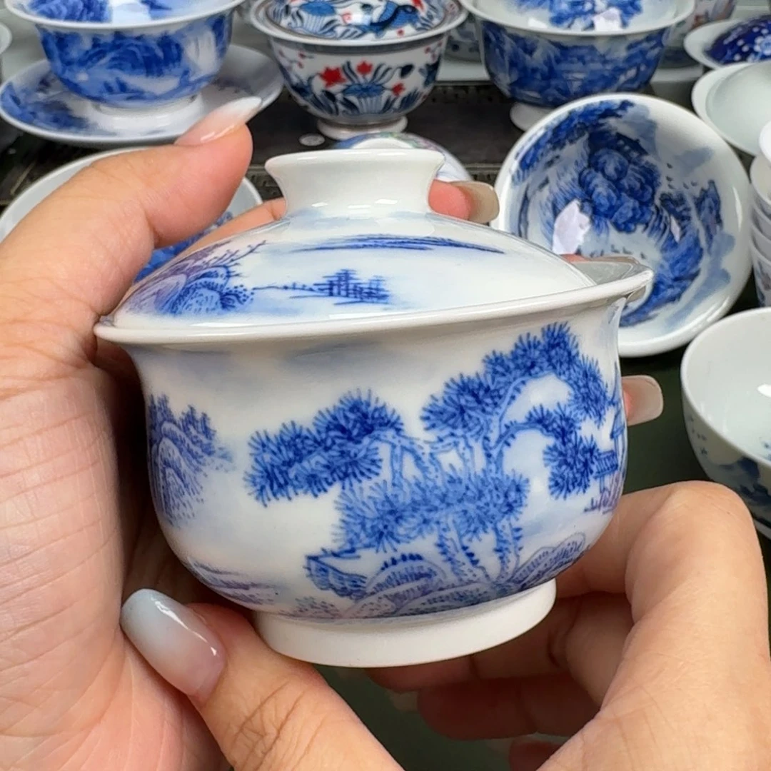 景德镇景德镇纯手工手绘茶器蒙蒙233