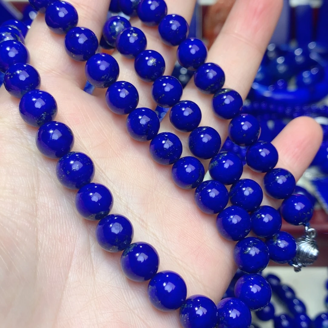 青金石未镶嵌8.7m项链