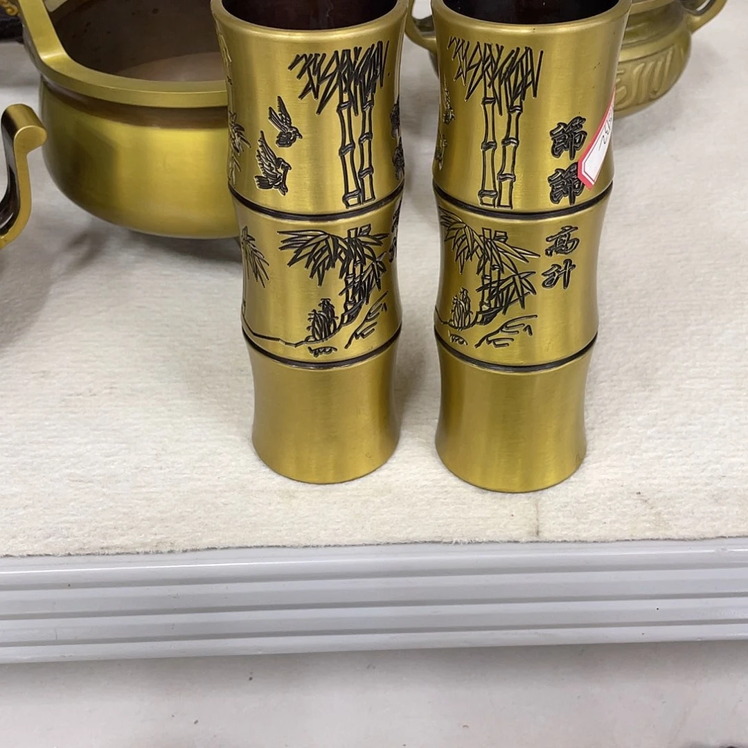 卫***星黄铜摆件工艺品摆件