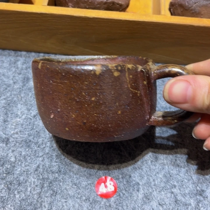 傲**竹备前微飞皮茶具茶具