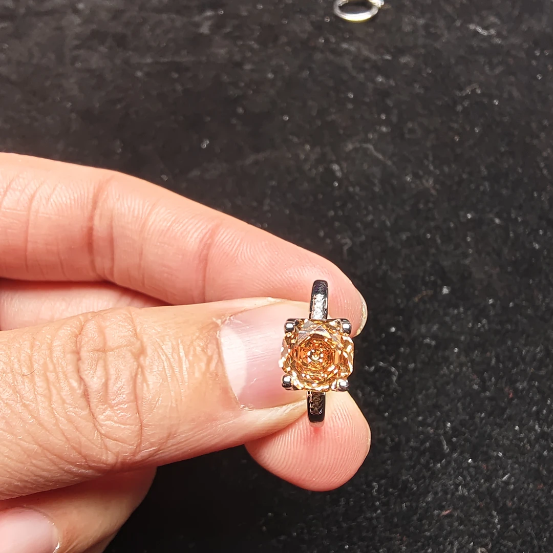 意大利 GD-奢华气质轻奢彩色耳饰吊坠戒指腰佩B559