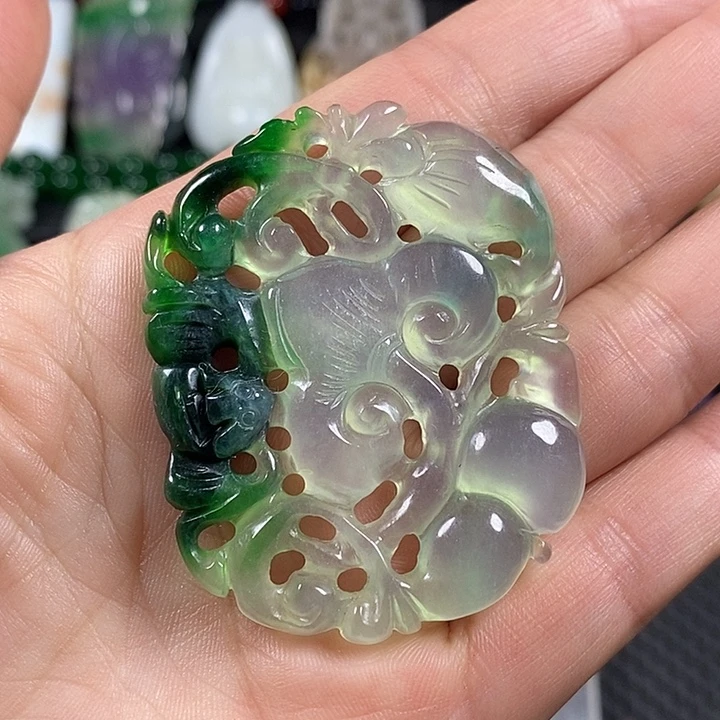 吊坠紫金钵盂菩提