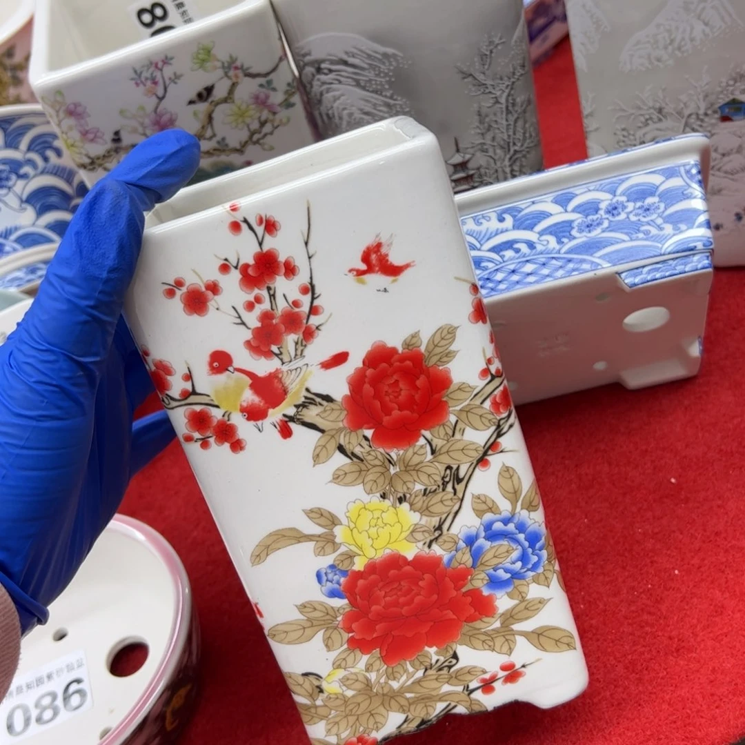 花盆紫砂088号瑕疵10/19cm