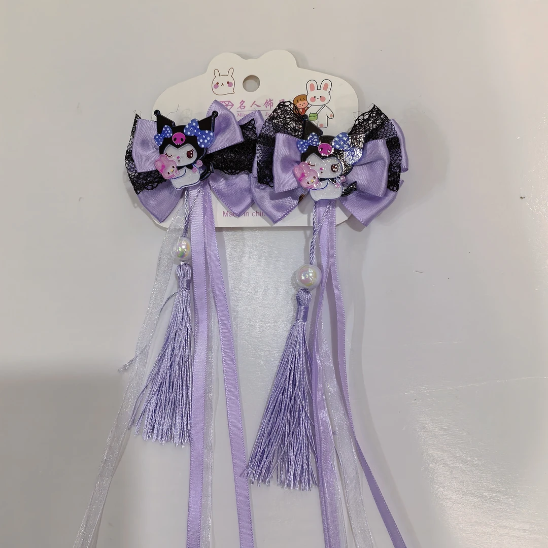 中国风2025年春季休闲风卡通风发饰宝宝儿童2023年夏季公主风女