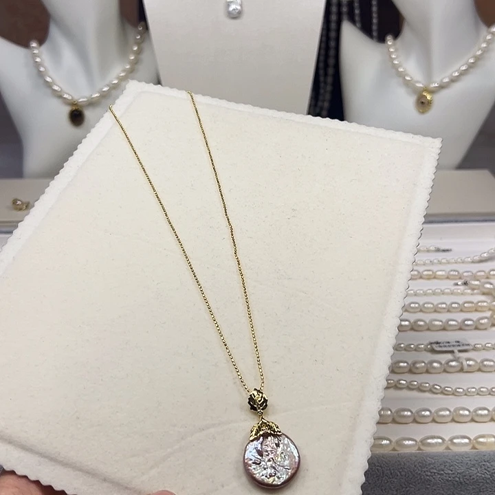 吊坠(赠链)未镶嵌淡水珍珠