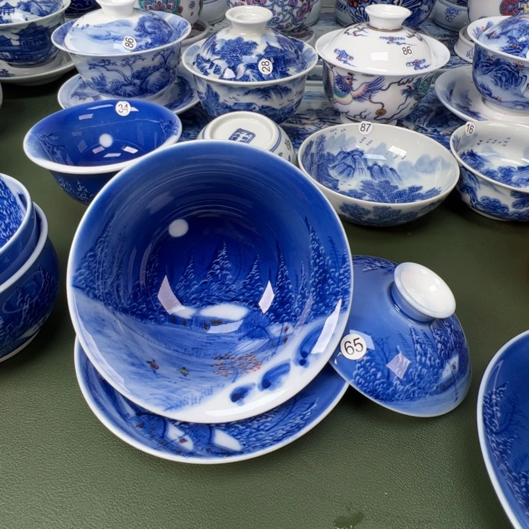 木木景德镇纯手工纯手绘茶具65