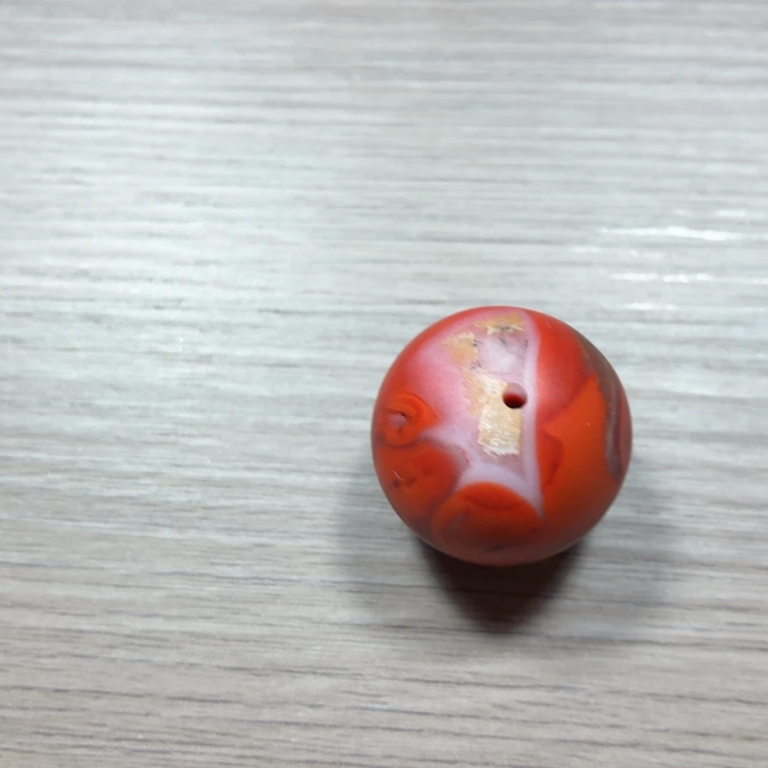 抱***缺未镶嵌珠子南红玛瑙