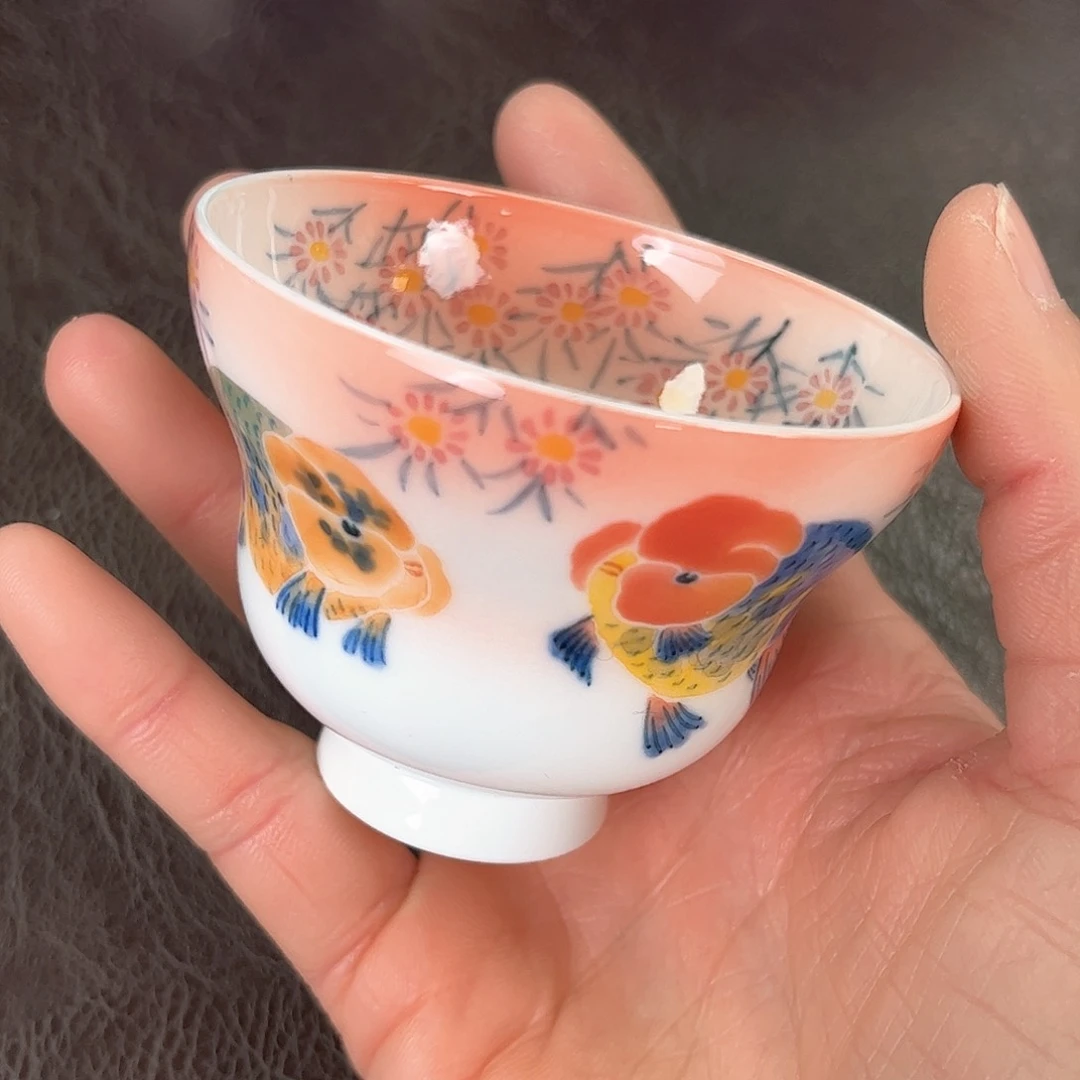 杯手绘高温瓷器瓷器