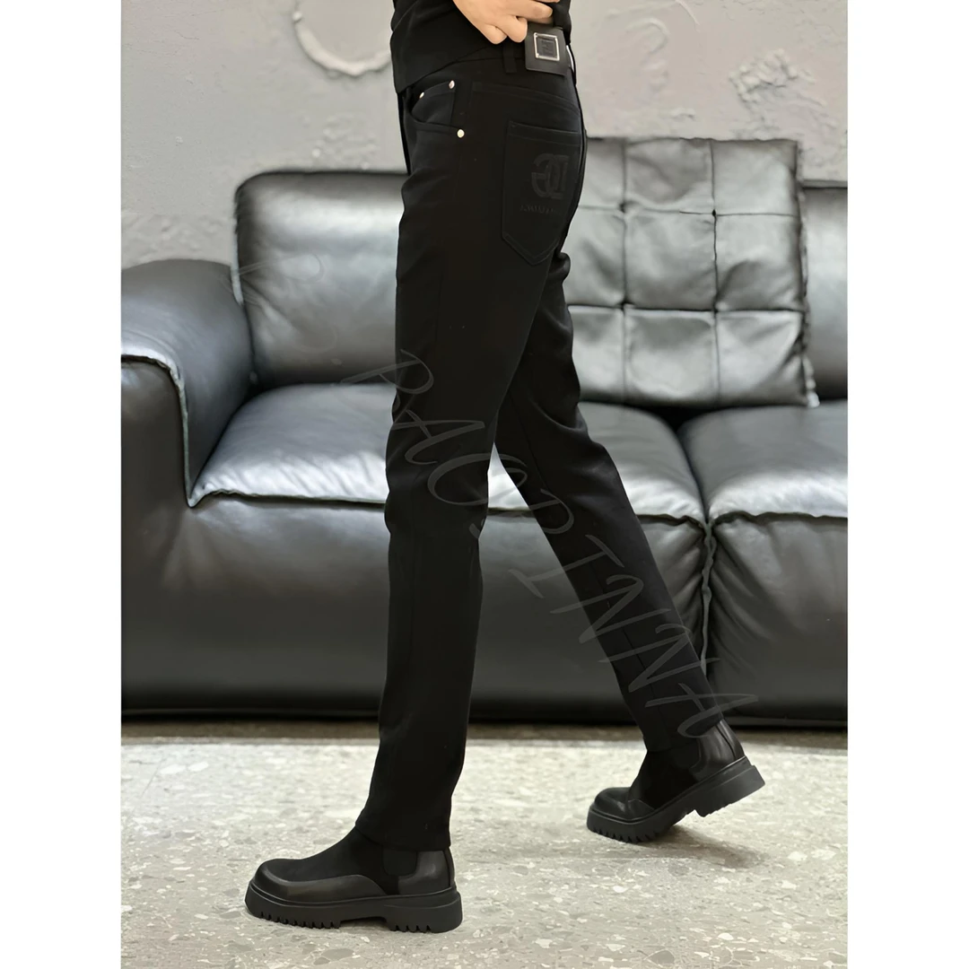 小野· 男装 | 男士时尚百搭牛仔裤（薄绒）7014