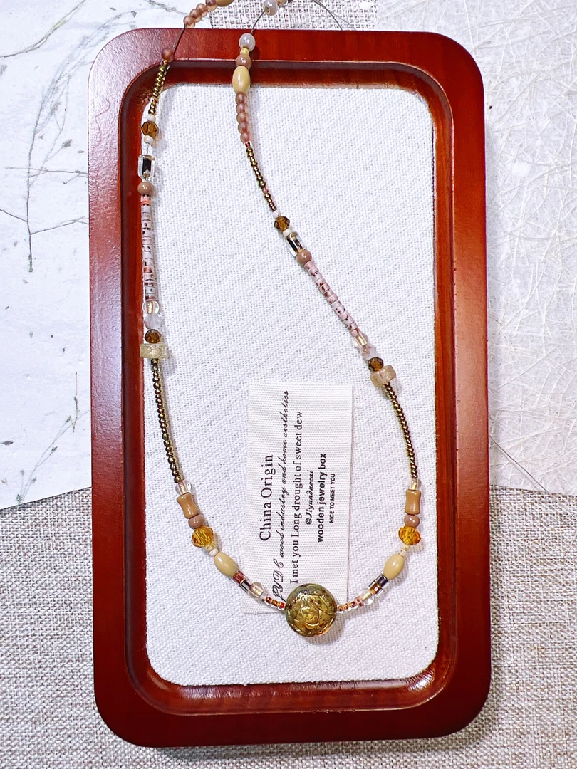 玻璃米珠 古董珠手作散珠手工DIY配件米珠