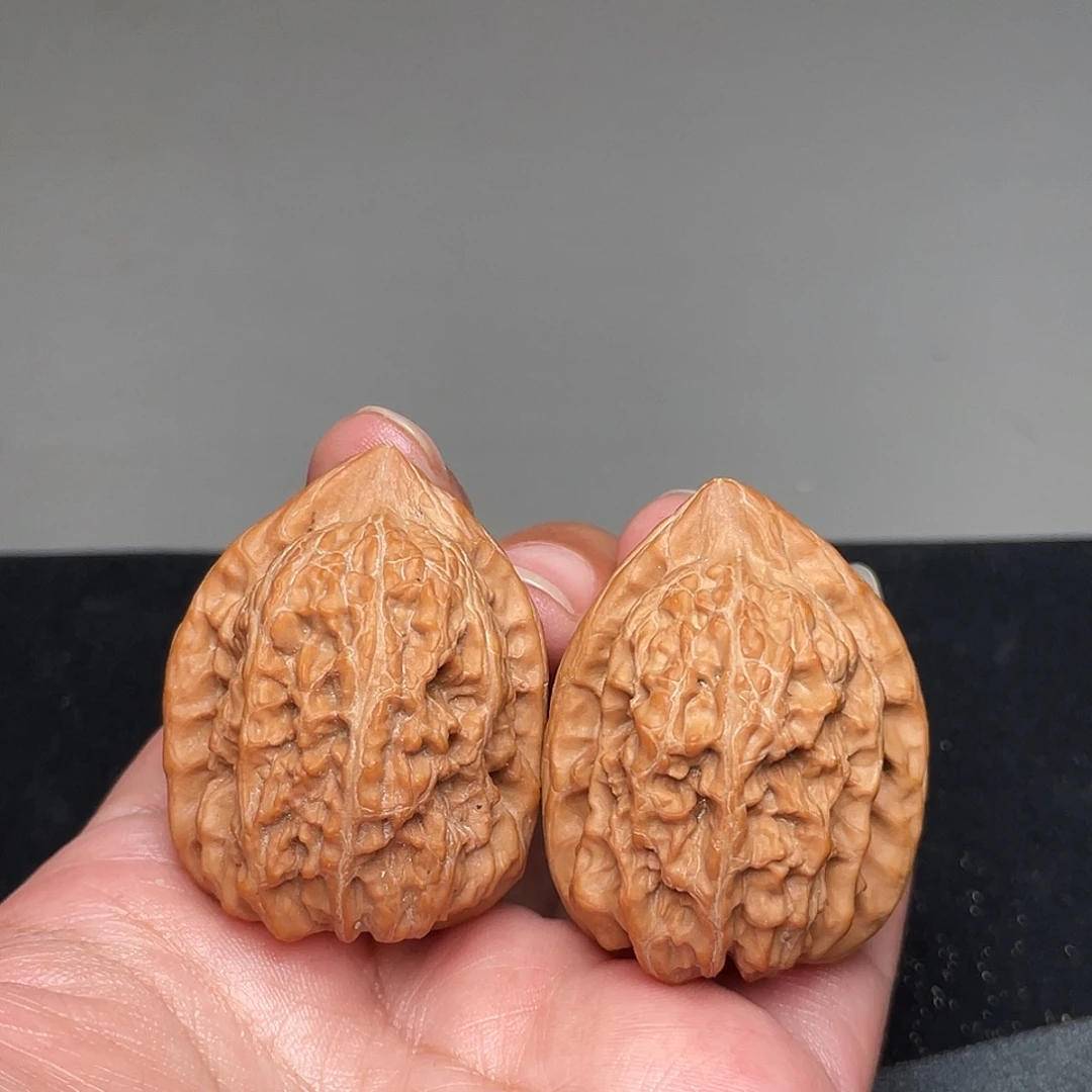把件猴头核桃34×37×42全品头茬赤龙鸡心XM3459