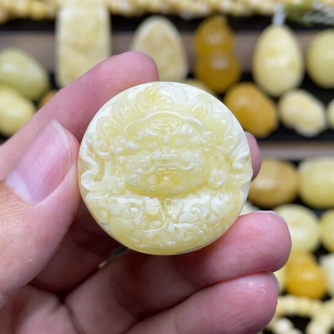 琥珀未镶嵌裸石琥珀蜜蜡