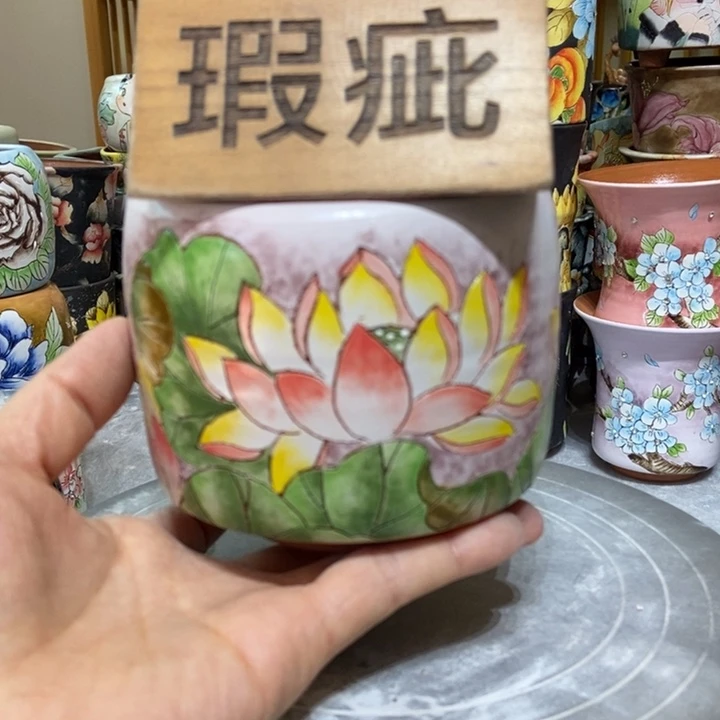 景德镇艺术手绘作品