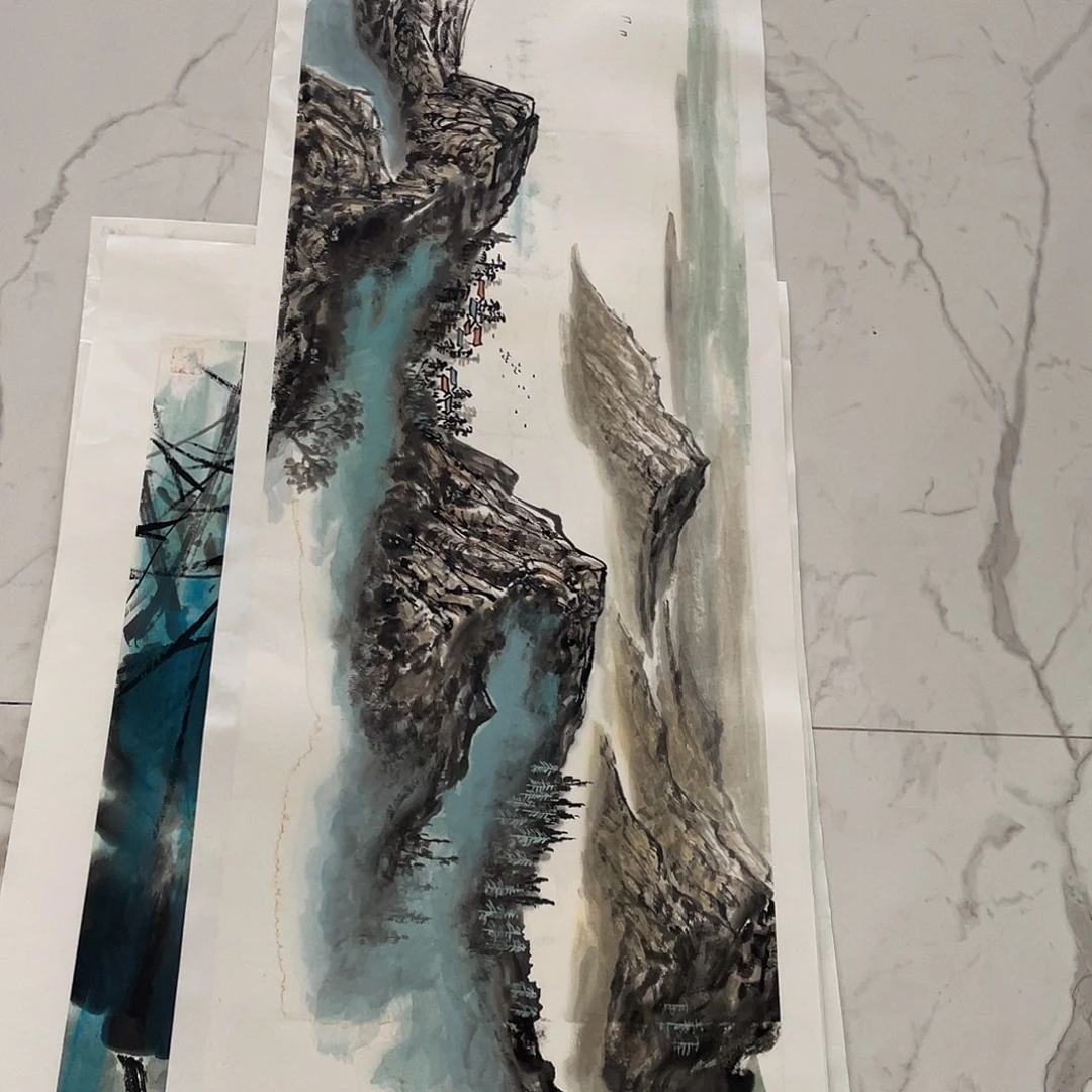 国画国画作品手绘作品