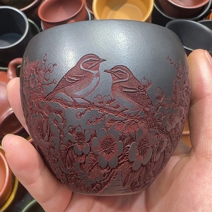 茶杯紫砂全手工制作工艺