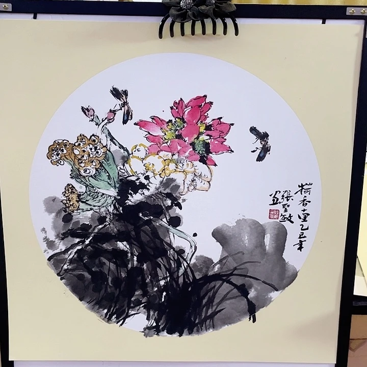 国画张圣敏先生纯手绘作品