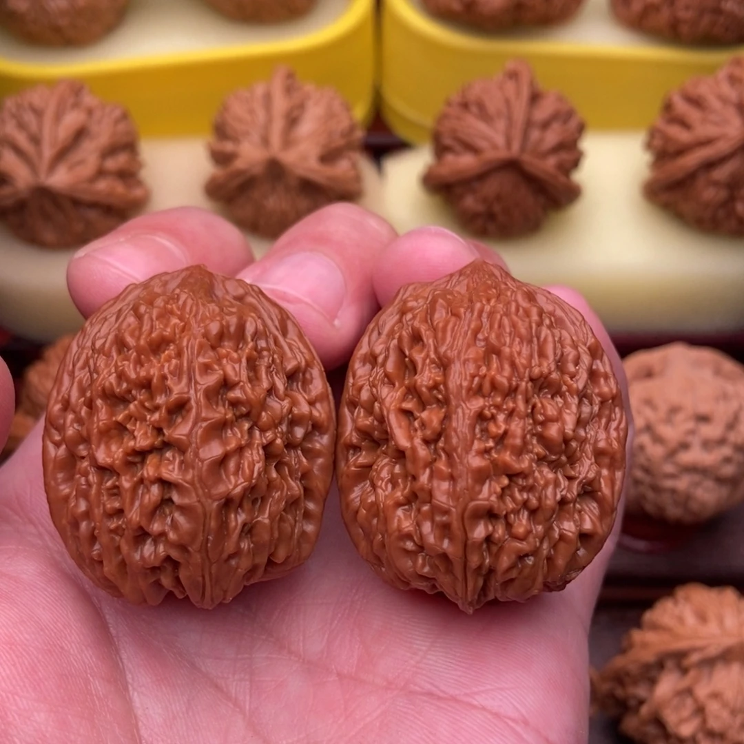 文玩核桃把件野生大蒜头34