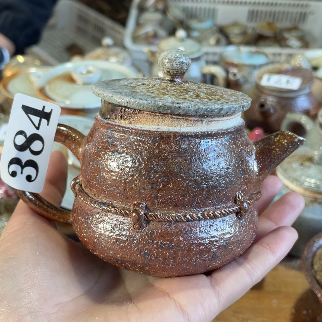 陶纯手工柴烧茶壶茶具