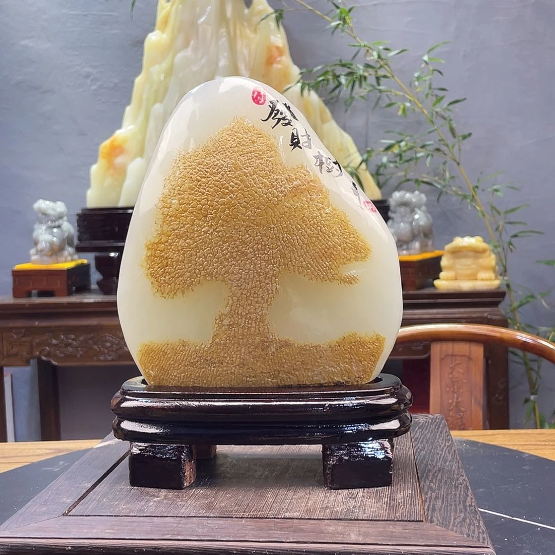 玉办公室桌摆家居摆