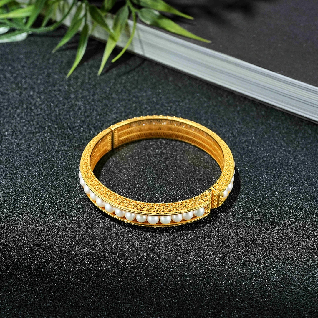 珍珠花丝手镯 YS1170003-A