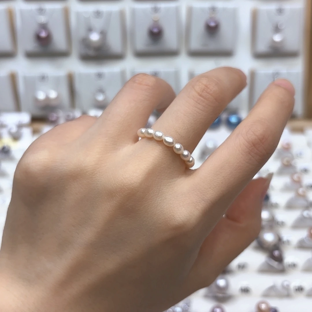 未镶嵌淡水珍珠耳饰