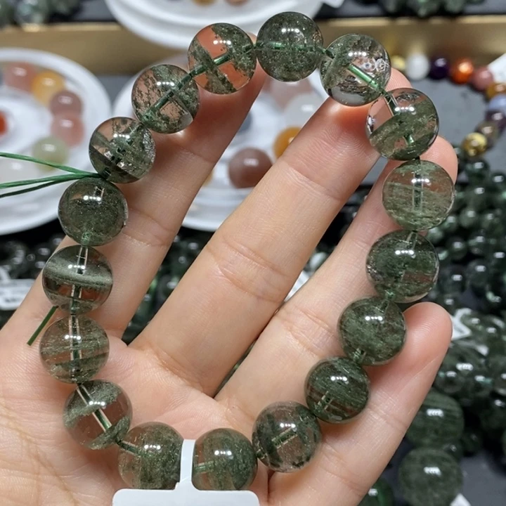 手链水晶未镶嵌绿幽灵手链