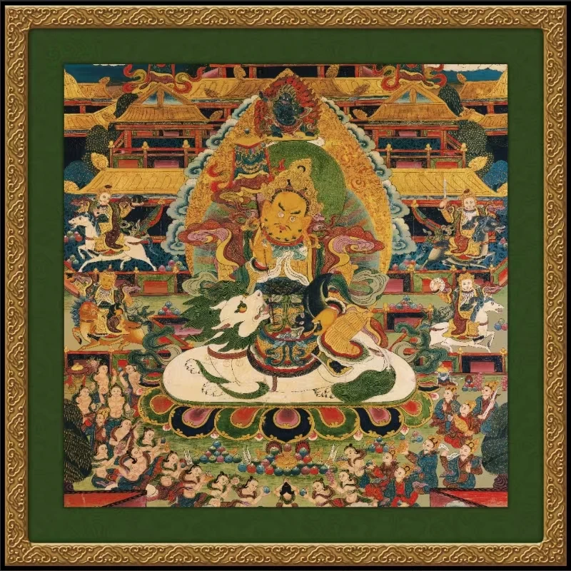 壹藏贰宝负离子材料仿古浮雕挂画