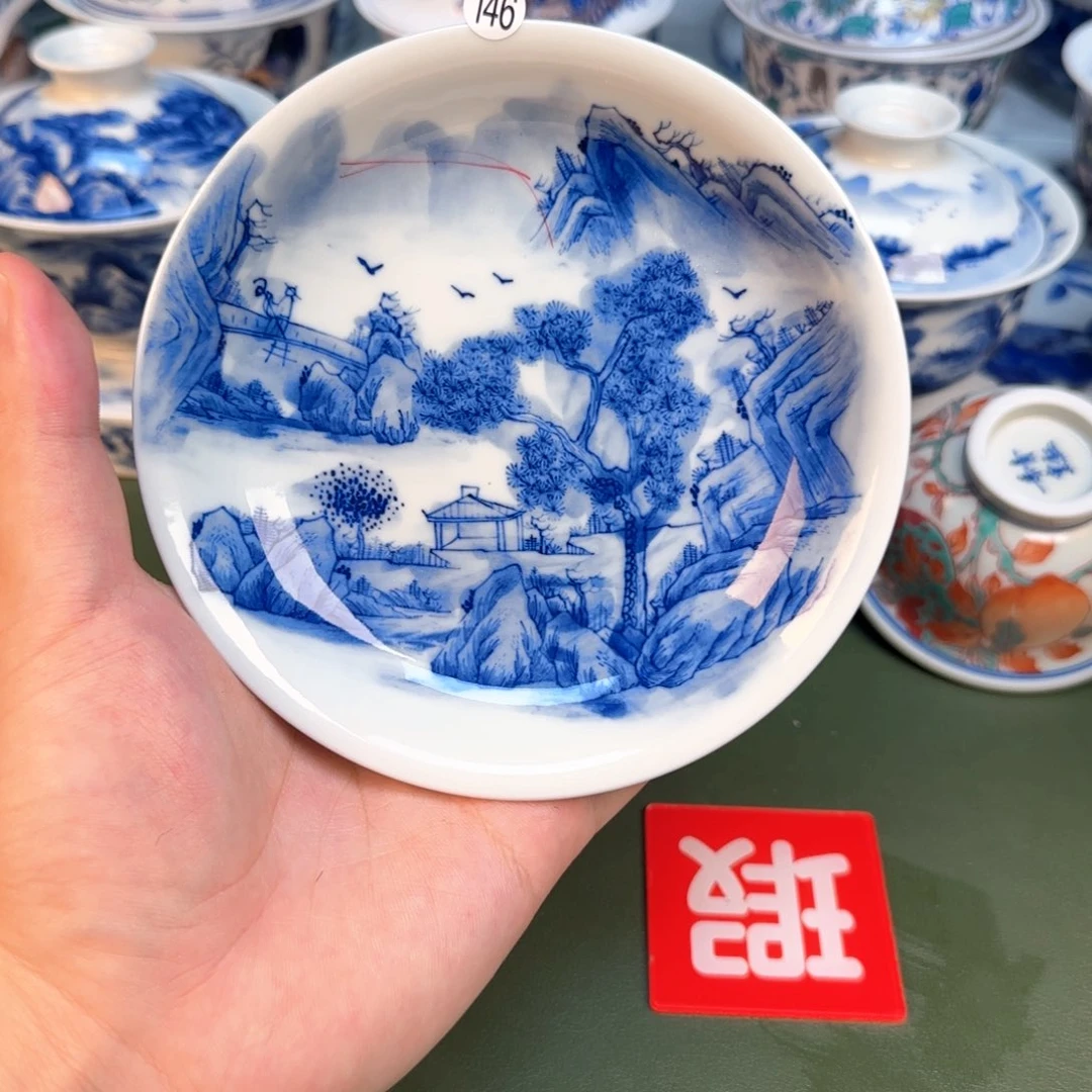 彦祖纯手工手绘茶具146