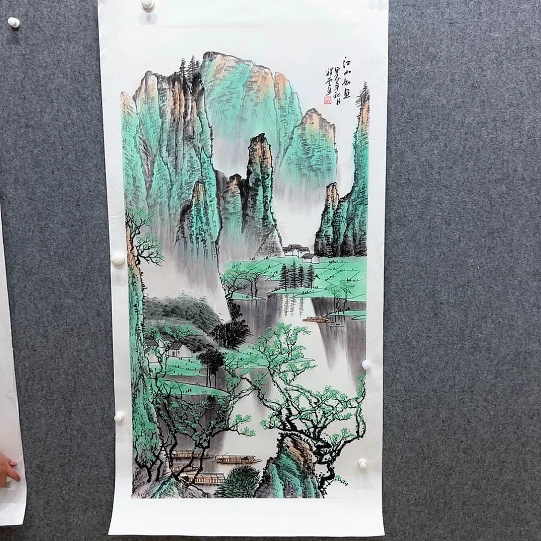 国画精品国画作品