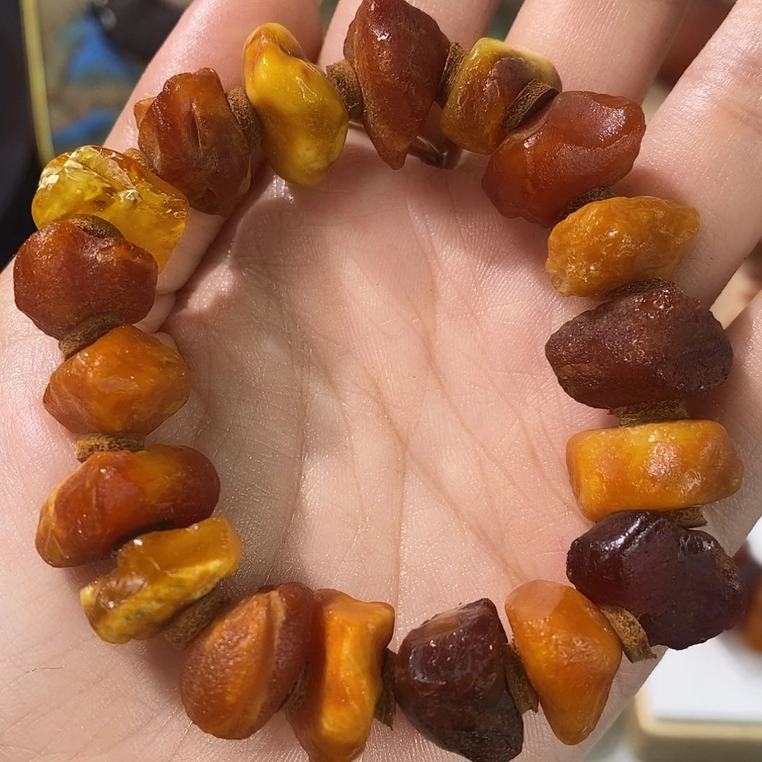 未镶嵌琥珀裸石我