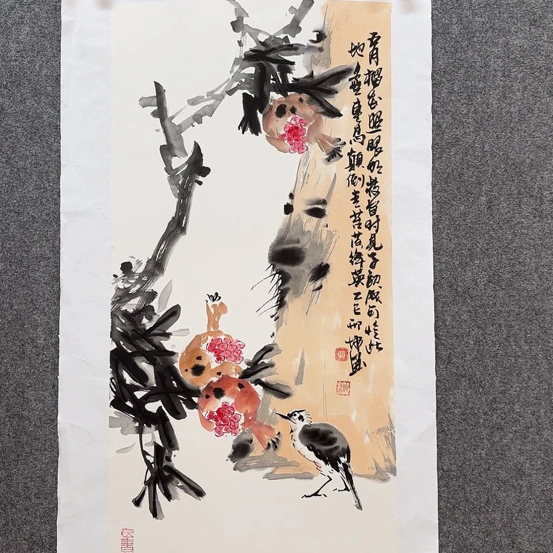 国画zz邢坤老师手绘作品